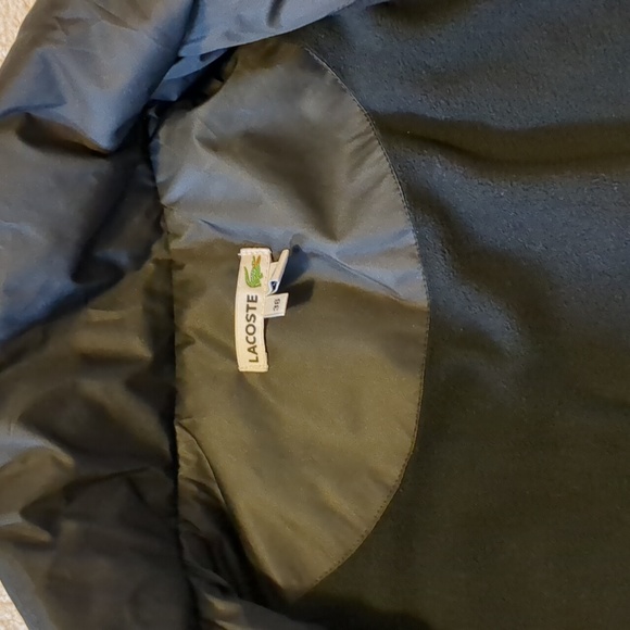 Lacoste Devanlay Double breasted fleece lined jacket - Picture 8 of 13